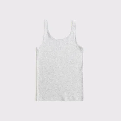 Abercrombie & Fitch Slim Essential Tank In White