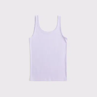 Abercrombie & Fitch Slim Essential Tank In Purple