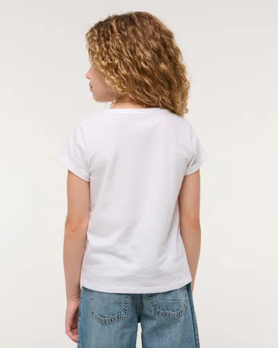 Abercrombie & Fitch Essential Classic Tee In White