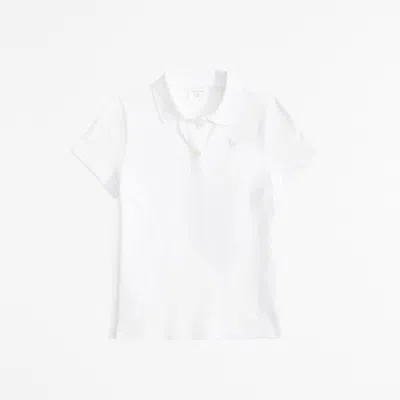 Abercrombie & Fitch Icon Polo In White