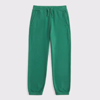 Abercrombie & Fitch Essential Icon Zip Pocket Sweatpants In Green