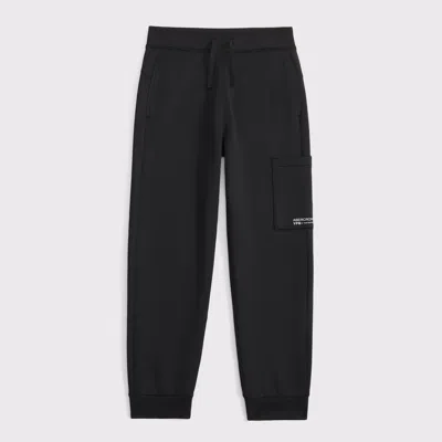 Abercrombie & Fitch Ypb Textured Utility Joggers In Black