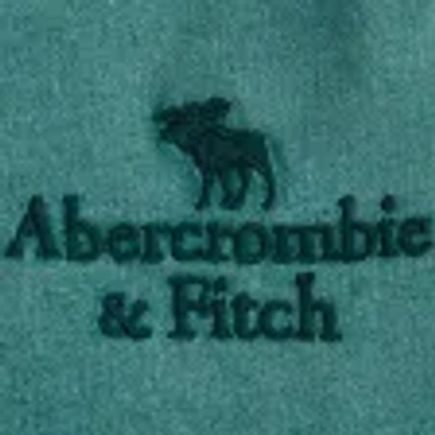 Abercrombie & Fitch Logo Joggers In Green