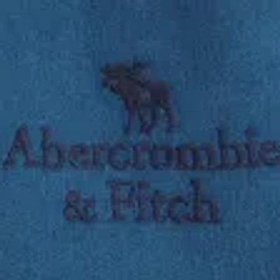 Abercrombie & Fitch Logo Joggers In Blue