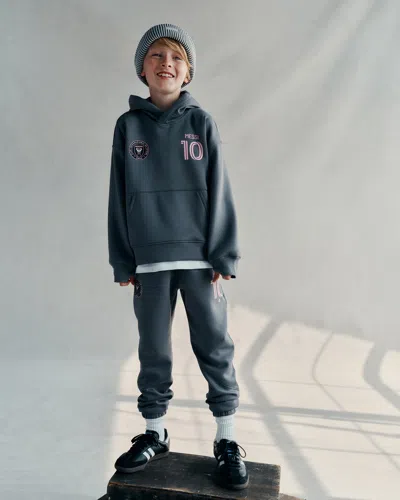 Abercrombie & Fitch Ypb Neoknit Lionel Messi Joggers In Green