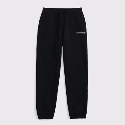 Abercrombie & Fitch Ypb Neoknit Joggers In Black