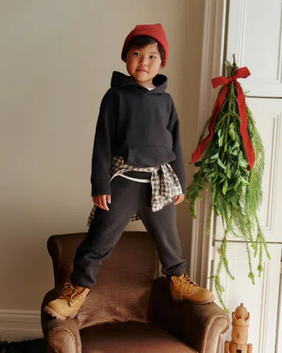 Abercrombie & Fitch Essential Icon Joggers In Gray