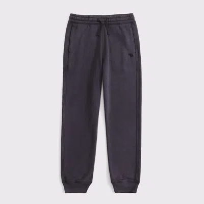 Abercrombie & Fitch Essential Icon Joggers In Gray