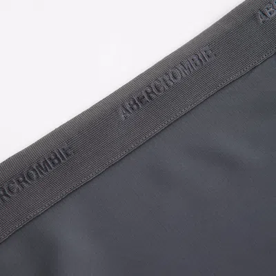 Abercrombie & Fitch Ypb Logo Tape Sweatpants In Gray