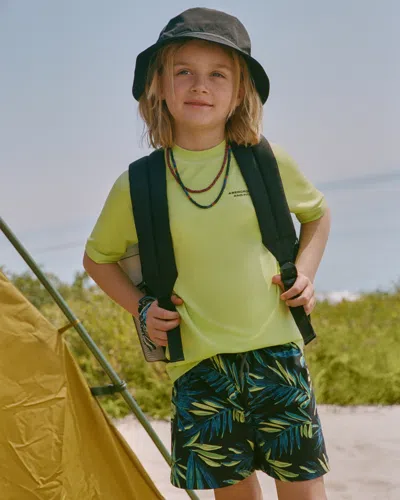 Abercrombie & Fitch Ypb Swim Trunks In Multi