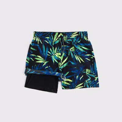 Abercrombie & Fitch Ypb Swim Trunks In Multi