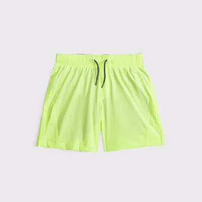 Abercrombie & Fitch Ypb Swim Trunks In Green