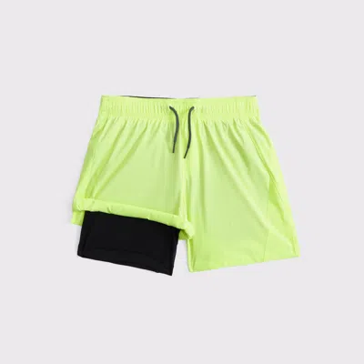 Abercrombie & Fitch Ypb Swim Trunks In Green