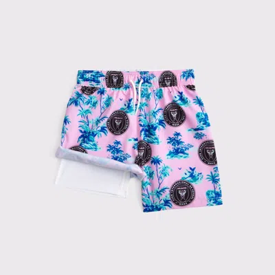 Abercrombie & Fitch Inter Miami Cf Swim Trunks In Multi