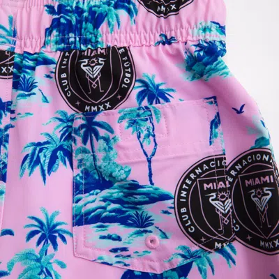 Abercrombie & Fitch Inter Miami Cf Swim Trunks In Multi