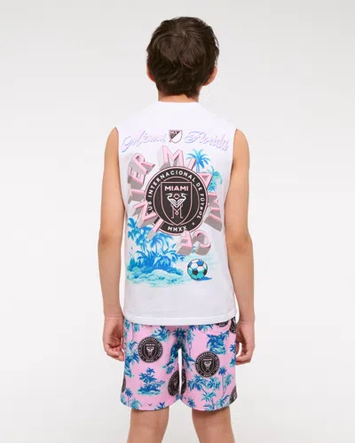 Abercrombie & Fitch Inter Miami Cf Swim Trunks In Multi