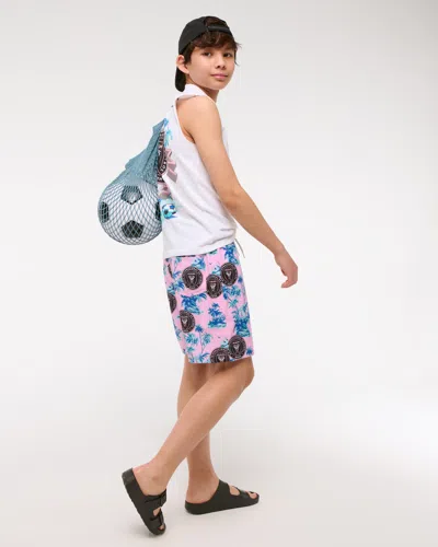 Abercrombie & Fitch Inter Miami Cf Swim Trunks In Multi