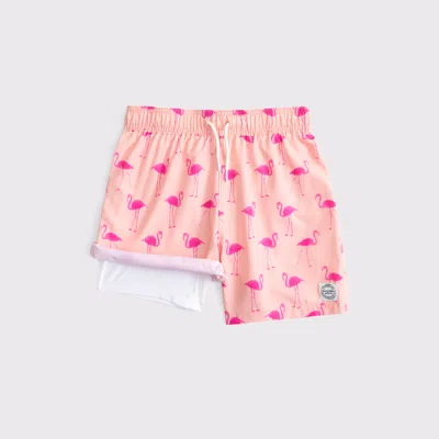 Abercrombie & Fitch Swim Trunks In Pink