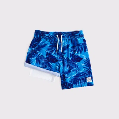 Abercrombie & Fitch Swim Trunks In Blue