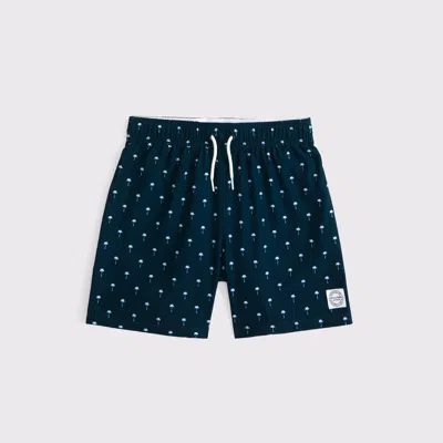 Abercrombie & Fitch Swim Trunks In Blue