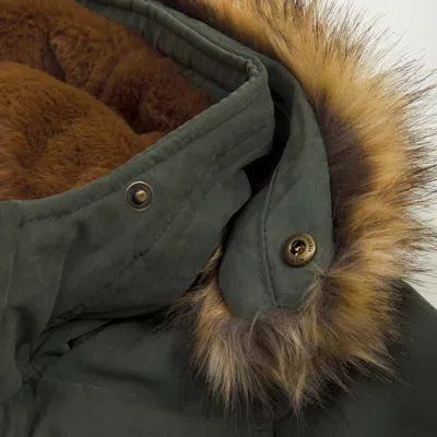 Abercrombie & Fitch A&f Ultra Parka In Green