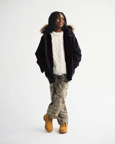 Abercrombie & Fitch A&f Ultra Parka In Black