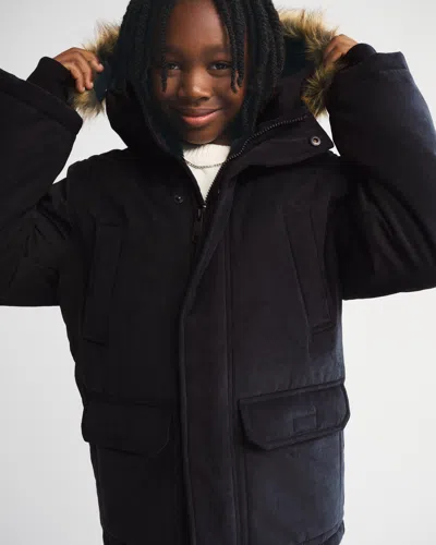 Abercrombie & Fitch A&f Ultra Parka In Black