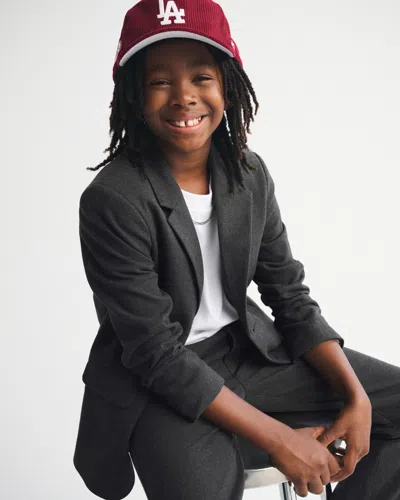 Abercrombie & Fitch Blazer In Gray