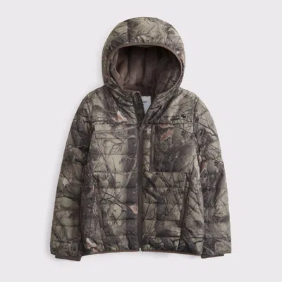 Abercrombie & Fitch Cozy Performance Puffer In Black