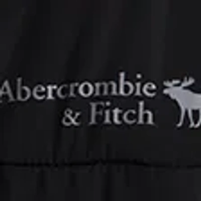 Abercrombie & Fitch Cozy Performance Puffer In Black