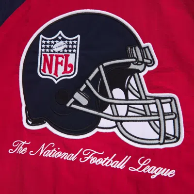 Abercrombie & Fitch Nfl Graphic Windbreaker In Blue