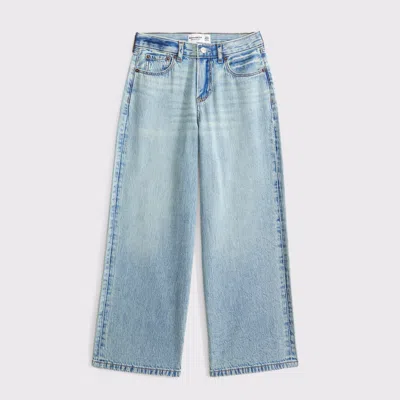 Abercrombie & Fitch Ultra Baggy Jeans In Blue