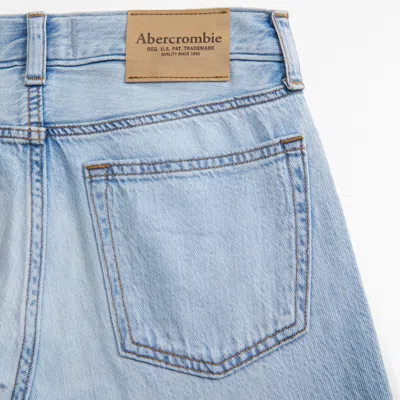 Abercrombie & Fitch Lightweight Baggy Jeans In Brown