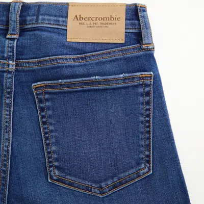 Abercrombie & Fitch Straight Jeans In Blue