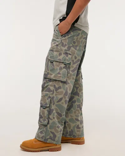 Abercrombie & Fitch Ultra Baggy Cargo Pants In Multi