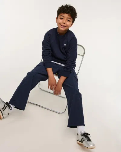 Abercrombie & Fitch Nylon Track Pants In Blue