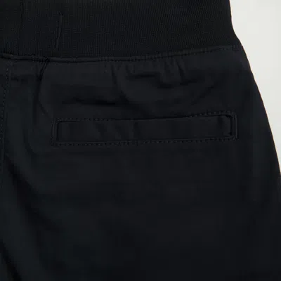 Abercrombie & Fitch Knit Rib Twill Shorts In Black