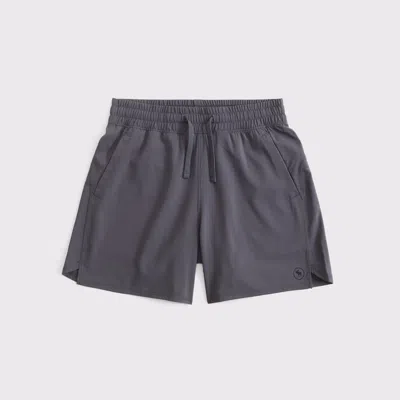 Abercrombie & Fitch Ypb Motiongrid Shorts In Gray