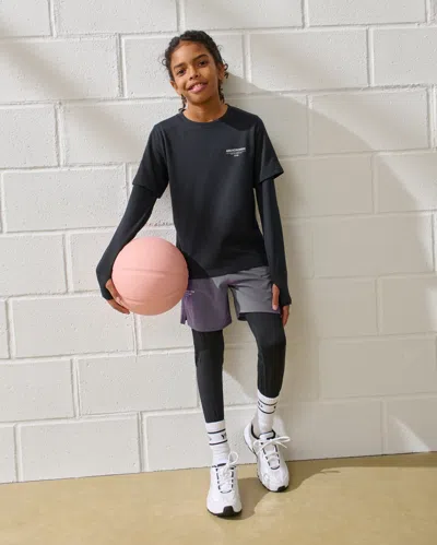 Abercrombie & Fitch Ypb Motionvent Training Shorts In Gray