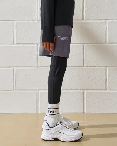 Abercrombie & Fitch Ypb Motionvent Training Shorts In Gray