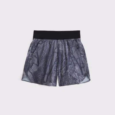 Abercrombie & Fitch Ypb Runtek Training Shorts In Gray