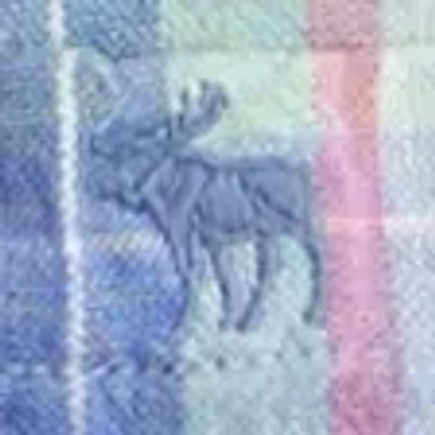 Abercrombie & Fitch Long-sleeve Linen-blend Icon Shirt In Blue