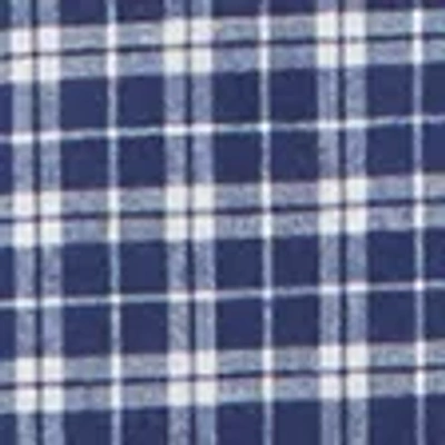 Abercrombie & Fitch Short-sleeve Boxy Workwear Shirt In Blue