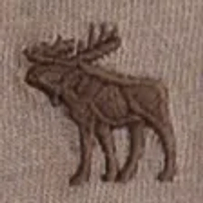 Abercrombie & Fitch Relaxed V-neck Tee In Brown