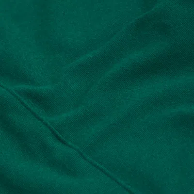 Abercrombie & Fitch Cozy Hooded Long-sleeve Tee In Green