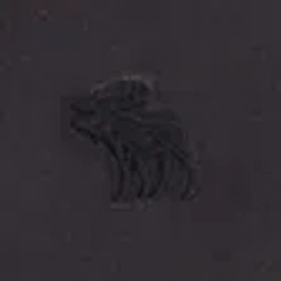 Abercrombie & Fitch Washed Essential Long-sleeve Icon Crew Tee In Black