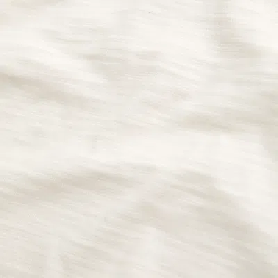 Abercrombie & Fitch Long-sleeve Slub Cotton Icon Henley In White