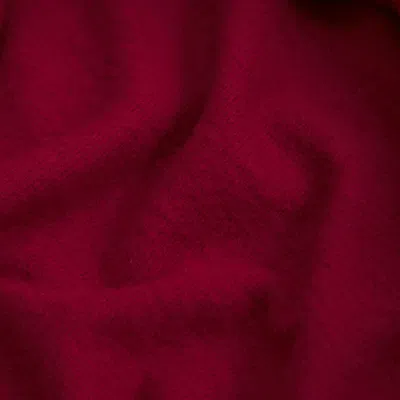 Abercrombie & Fitch Essential Heavyweight Long-sleeve Icon Crew Tee In Burgundy