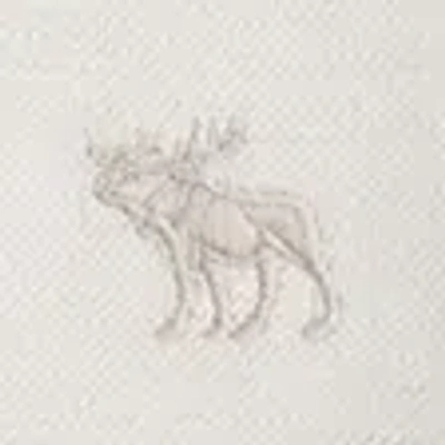 Abercrombie & Fitch Essential Heavyweight Long-sleeve Icon Crew Tee In Neutral