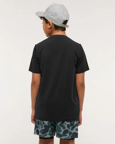 Abercrombie & Fitch Ypb Core Tee In Black